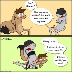 Rating: Explicit Score: 0 Tags: 1:1 :3 accessory anal anal_penetration anthro anthro_on_anthro arm_support arms_tied balls bdsm beanie begging begging_to_cum black_body black_fur blindfold blush bondage bound brown_hair campy_(furthia_high) canid canine canis chibi clothing cock_ring comic covered_eyes crossed_arms dialogue dildo dildo_in_ass dildo_insertion dildo_sitting dipstick_tail duo e621 ear_piercing ear_ring edging english_text erection eyewear featureless_crotch foreskin fur furthia_high genitals glans glasses grey_body grey_fur hair hands_behind_back hat hat_over_eyes headgear headwear hi_res humanoid_genitalia humanoid_penis hybrid immelmann_(character) jewelry kneeling lagomorph leaning_on_elbow leporid male male/male mammal markings multiple_scenes null nullo nx-42 object_in_ass orgasm_denial partially_retracted_foreskin penectomized penetration penis penis_accessory penis_jewelry piercing pince-nez pink_eyewear pink_penis pink_sunglasses rabbit restraints retracted_foreskin ring_piercing scut_tail sex_toy sex_toy_in_ass sex_toy_insertion short_tail simple_background sitting speech_bubble spread_legs spreader_bar spreading sunglasses tail tail_markings tan_body tan_fur text toony touching_penis url wolf yellow_background User: bunchy7s