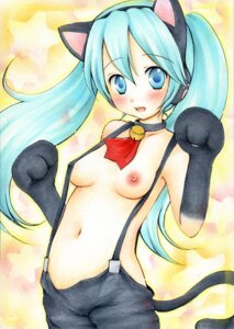 Rating: Explicit Score: 0 Tags: 1girl animal_ears animal_hands aqua_eyes aqua_hair bell blue_eyes blush breasts cat_ears cat_tail collar earmuffs fake_animal_ears female gloves hatsune_miku headphones jingle_bell long_hair medium_breasts navel neck_bell nipples open_mouth paw_gloves paws rule34 small_breasts solo suspenders tagme tail topless traditional_media twintails vocaloid User: bunchy7s