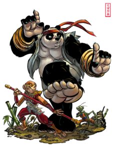 Rating: Safe Score: 0 Tags: antennae_(anatomy) anthro arthropod bamboo bamboo_tree barefoot bear biceps black_body black_fur blue_eyes chinese_text claws clothing e621 feet fur giant_panda group haplorhine headgear headwear holding_object holding_weapon insect kung_fu larger_male male mammal mantis monkey overweight overweight_male pecs plant plantigrade prehensile_feet primate scar size_difference slightly_chubby smaller_male solidasp tan_body tan_fur text toes tree warrior weapon white_body white_fur User: bunchy7s Rating: Safe Score: 0 Tags: antennae_(anatomy) anthro arthropod bamboo bamboo_tree barefoot bear biceps black_body black_fur blue_eyes chinese_text claws clothing e621 feet fur giant_panda group haplorhine headgear headwear holding_object holding_weapon insect kung_fu larger_male male mammal mantis monkey overweight overweight_male pecs plant plantigrade prehensile_feet primate scar size_difference slightly_chubby smaller_male solidasp tan_body tan_fur text toes tree warrior weapon white_body white_fur User: bunchy7s