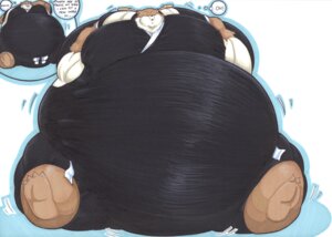 Rating: Safe Score: 0 Tags: 2013 anthro belly bleach_(series) brown_body brown_fur candy canid canine canis clothing dessert e621 english_text food fur growth hyper looking_at_viewer male mammal marker_(artwork) morbidly_obese morbidly_obese_anthro morbidly_obese_male muscular muscular_anthro muscular_male obese obese_anthro obese_male open_mouth overweight overweight_anthro overweight_male pecs pose prisonsuit-rabbitman sajin_komamura sequence shinigami_uniform smile solo text traditional_media_(artwork) wolf yellow_eyes User: bunchy7s