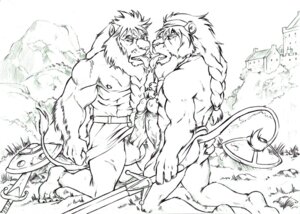 Rating: Explicit Score: 0 Tags: abs anthro arm_grab balls beard belt biceps big_muscles big_penis black_and_white bodily_fluids braided_beard claws clothed clothing duo e621 erection facial_hair felid frottage fur furryrevolution genital_fluids genitals glans hair holding_melee_weapon holding_object holding_sword holding_weapon humanoid_genitalia humanoid_penis kissing kneeling leaking lion male male/male mammal melee_weapon monochrome muscular muscular_male nievelion nipples nude pantherine pecs penile penis penises_touching precum saliva sex sword tail tongue topless vein warrior weapon User: bunchy7s