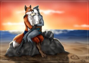 Rating: Safe Score: 0 Tags: aki_raccoon anthro beach canid canine cloud conditional_dnp detailed_background digitigrade duo e621 eyes_closed fox jewelry kissing male male/male mammal necklace outside procyonid raccoon red_fox romantic romantic_ambiance romantic_couple sand seaside sky sunset tail tani_da_real true_fox water User: bunchy7s