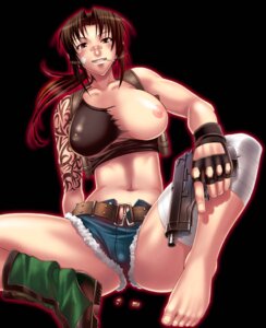 Rating: Explicit Score: 0 Tags: 1girls areola bandage bandages bandaid big_breasts black_background black_lagoon boots breasts brown_eyes brown_hair chiba_toshirou cigarette color colored dark_hair denim denim_shorts feet female female_only fingerless_gloves footwear gloves holster human human_only large_breasts long_hair navel nipples nude nude_female nudity one_breast_out pink_nipples pistol ponytail revy rule34 short_shorts shorts sitting smile smoking solo tagme tattoo teeth toes torn_clothes uncensored User: bunchy7s
