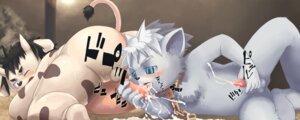 Rating: Explicit Score: 0 Tags: anthro anthro_on_anthro blue_eyes blush bodily_fluids bovid bovine brown_hair cattle censored chain chest_tuft collar cum cumshot duo e621 ejaculation erection fangs fur genital_fluids genitals grey_body grey_fur grey_hair hair hi_res horn japanese_text licking male male/male male_penetrated male_penetrating male_penetrating_male mammal masturbation mosaic_censorship nikubo one_eye_closed oral oral_on_backwards_penis orgasm penetration penile penile_masturbation penis penis_backwards penis_grab penis_lick sex short_hair sweat tail teeth text tongue tongue_out translation_request tuft white_body User: bunchy7s