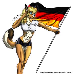 Rating: Questionable Score: 0 Tags: anthro boy_shorts camel_toe canid canine canis clothed clothing delta.dynamics domestic_dog dr._comet_style e621 female flagpole german german_flag german_shepherd gesture herding_dog mammal midriff pastoral_dog patriotism politics salute simple_background skimpy solo tail underwear white_background User: bunchy7s