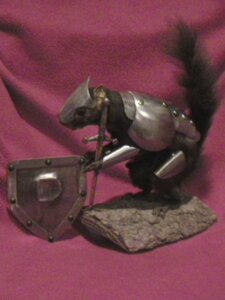 Rating: Safe Score: 0 Tags: ambiguous_gender armor e621 feral feral_armor furgonomics grandfathered_content headgear helmet knight mammal melee_weapon metal plate_armor real rock rodent sciurid shield solo sword tail tree_squirrel unknown_artist warrior weapon User: bunchy7s