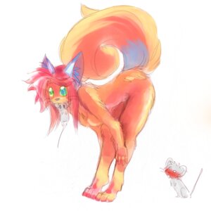 Rating: Questionable Score: 0 Tags: 1:1 anthro bent_over blush butt digital_media_(artwork) domestic_cat e621 empty_eyes felid feline felis female feral green_eyes grey_eyes group mammal mouse mouth_hold murid murine nude presenting presenting_hindquarters raised_tail rodent simple_background solo_focus suggestive tail unknown_artist white_background white_eyes User: bunchy7s