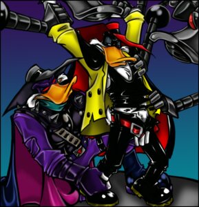 Rating: Questionable Score: 0 Tags: anatid anseriform anthro avian beak bird clothing darkpenguin darkwarrior_duck darkwing_duck digital_media_(artwork) disembodied_hand disney duck ducktales duo_focus e621 fur group machine male male/male negaduck robot torn_clothing User: bunchy7s Rating: Questionable Score: 0 Tags: anatid anseriform anthro avian beak bird clothing darkpenguin darkwarrior_duck darkwing_duck digital_media_(artwork) disembodied_hand disney duck ducktales duo_focus e621 fur group machine male male/male negaduck robot torn_clothing User: bunchy7s