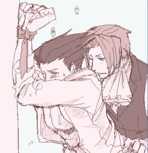 Rating: Explicit Score: 0 Tags: blush clothing gyakuten_saiban implied_sex male male_only miles_edgeworth minimalist_coloring multiple_males naruhodou_ryuuichi narumistu rule34 sweat tagme tied_up wrightworth yaoi User: bunchy7s