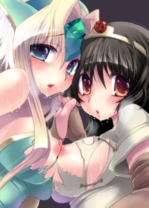 Rating: Explicit Score: 0 Tags: 2girls black_hair blush breasts clothing crossover druaga_no_tou female female_only ki_(druaga) large_breasts looking_at_viewer multiple_females multiple_girls nipples no_visible_genitalia open_mouth pointy_chin puffy_nipples riesz rule34 seiken_densetsu seiken_densetsu_3 torn_clothes User: bunchy7s