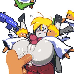 Rating: Explicit Score: 0 Tags: anal anal_sex ass blush bottomless bute cave_story cum cum_in_ass cum_inside cum_on_ass cum_string curly_brace female frown gun male mesa_(cave_story) noill penis pixel_art pussy questionable_consent quote_(cave_story) rape restrained rule34 spread_legs vagina weapon white_background User: bunchy7s