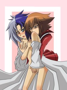 Rating: Explicit Score: 0 Tags: blue_eyes blue_hair blush breasts brown_eyes brown_hair covering_self female groping groping_breasts groping_from_behind hand_on_breast hand_on_pussy heterochromia jaden_yuki pussy rule34 two-tone_hair white_hair yu-gi-oh! yu-gi-oh!_gx yubel User: bunchy7s
