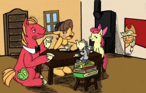 Rating: Safe Score: 0 Tags: accessory apple_bloom_(mlp) applejack_(mlp) appliance beverage big_macintosh_(mlp) book bow_(feature) bow_accessory bow_ribbon caramel_(mlp) centered_hair_bow clothing cutie_mark darthtater342 door e621 earth_pony equid equine female femboy feral food friendship_is_magic furniture group hair_accessory hair_bow hair_ribbon hasbro hat headgear headwear hi_res horse kitchen_appliance lipstick makeup male mammal my_little_pony oven pony ribbons smartypants_(mlp) table tail tea window young young_feral User: bunchy7s