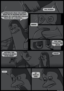 Rating: Safe Score: 0 Tags: 2010 adelie_penguin anthro avian bird brush-tailed_penguin comic dialogue digital_media_(artwork) dreamworks duo e621 english_text flippers greyscale hand_holding king_julien kowalski_(madagascar) lemur madagascar_(series) male mammal monochrome penguin primate ring-tailed_lemur strepsirrhine text tsuyagami User: bunchy7s