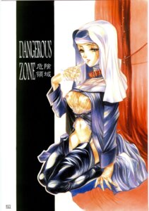 Rating: Explicit Score: 0 Tags: 1girls breasts collar copyright_request female female_only garter_straps gloves highres leash nishi_iori nun page_62 pubic_hair rule34 see-through solo thighhighs User: bunchy7s