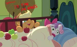 Rating: Safe Score: 0 Tags: apple_bloom_(mlp) applejack_(mlp) creepy duo e621 earth_pony english_text equid equine female feral friendship_is_magic hasbro horn horse mammal my_little_pony mythological_creature mythological_equine mythology pony scared smile sweetie_belle_(mlp) taski text unicorn User: bunchy7s