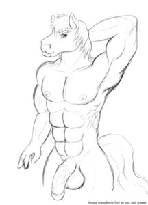 Rating: Explicit Score: 0 Tags: abs anthro balls biceps black_and_white digital_drawing_(artwork) digital_media_(artwork) e621 equid equine genitals half-erect horse lips looking_at_viewer male mammal mane manly monochrome muscular muscular_anthro muscular_male nipples nude pecs penis simple_background sketch solo tail unknown_artist white_background User: bunchy7s