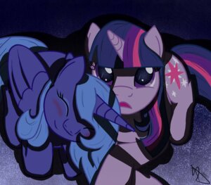 Rating: Safe Score: 0 Tags: blue_body blue_feathers cutie_mark duo e621 equid equine feathered_wings feathers female feral friendship_is_magic fur hair hasbro horn mammal multicolored_hair my_little_pony mythological_creature mythological_equine mythology princess_luna_(mlp) purple_body purple_fur purple_hair quadruped simple_background tail toony twilight_sparkle_(mlp) two_tone_hair tyruas unicorn winged_unicorn wings User: bunchy7s