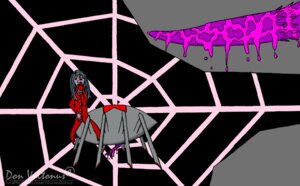 Rating: Explicit Score: 0 Tags: 2012 arachnid arachnid_taur araneomorph arthropod arthropod_taur black_widow_spider blue_hair bottomless claws close-up clothed clothing donvoltonus e621 erection finger_fetish finger_in_mouth finger_play fingers genitals gloves gynomorph hair handwear intersex leather long_hair looking_at_viewer monster_girl_(genre) multi_eye penile_spines penis red_eyes slime solo spider spider_taur spider_web taur theridiid widow_spider User: bunchy7s