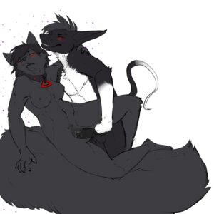 Rating: Explicit Score: 0 Tags: 1:1 anthro big_tail black_body black_fur black_hair blush breasts canid canine collar duo e621 erection female female_penetrated fluffy fluffy_tail fox fur genitals hair hi_res interspecies lucas_draconid lunie_enderfield male male/female male_penetrating male_penetrating_female mammal navel nude open_mouth particles penetration penis sex shapeshifterprincess simple_background standing tail vulva white_background User: bunchy7s