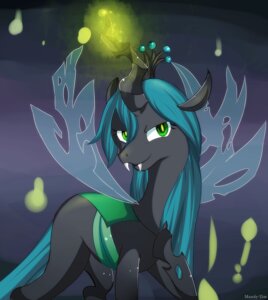 Rating: Safe Score: 0 Tags: arthropod changeling_(mlp) e621 fangs female feral friendship_is_magic hasbro horn insect_wings mandy-zim my_little_pony quadruped queen_chrysalis_(mlp) seductive solo tail teeth wings User: bunchy7s