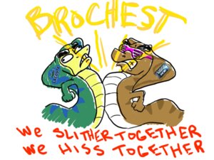 Rating: Safe Score: 0 Tags: 4:3 anthro brobra duo e621 english_text eyebrows eyewear male reptile scalie snake text unknown_artist what User: bunchy7s Rating: Safe Score: 0 Tags: 4:3 anthro brobra duo e621 english_text eyebrows eyewear male reptile scalie snake text unknown_artist what User: bunchy7s