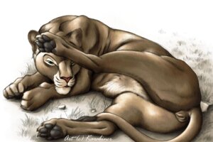 Rating: Explicit Score: 0 Tags: brown_body brown_fur e621 felid female feral fur genitals grass karabiner lion looking_at_viewer lying mammal nipples pantherine paws pebbles plant quadruped solo tail vulva User: bunchy7s