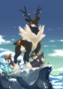 Rating: Safe Score: 0 Tags: ambiguous_gender cloud deer deerling detailed_background e621 evolutionary_family feral forest fur generation_5_pokemon grass group mammal mountain nature nintendo outside plant pokemon pokemon_(species) sawsbuck sky snow suizilla tree winter_deerling winter_sawsbuck wood young young_feral User: bunchy7s