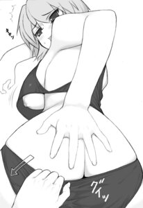 Rating: Explicit Score: 0 Tags: breasts dress_pull female kotonomiya_yuki monochrome nipple_slip nipples rule34 shichimenchou short_hair simple_background suigetsu User: bunchy7s