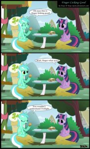 Rating: Safe Score: 0 Tags: absurd_res amber_eyes building cloud comic cutie_mark dialogue duo e621 eating english_text equid equine eyes_closed female feral food friendship_is_magic fur furniture green_body green_fur hair hasbro hay hi_res horn lyra_heartstrings_(mlp) mammal muffin multicolored_hair my_little_pony mythological_creature mythological_equine mythology outside plant plate purple_body purple_eyes purple_fur purple_hair quadruped sandwich_(food) shrub sky table tail text toxic-mario tree twilight_sparkle_(mlp) two_tone_hair unicorn url wood User: bunchy7s