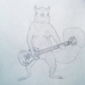 Rating: Safe Score: 0 Tags: anthro e621 electric_guitar gibson graphite_(artwork) greyscale guitar male mammal monochrome musical_instrument nude playing_guitar playing_music plucked_string_instrument qweqwer rodent sciurid solo string_instrument tail teeth traditional_media_(artwork) tree_squirrel User: bunchy7s