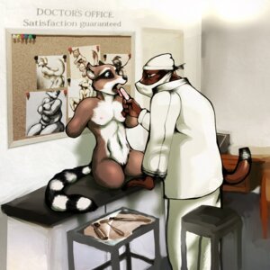 Rating: Explicit Score: 0 Tags: 1:1 4_missing_limbs amputee andromorph anthro anthro_on_anthro clothed clothed/nude clothing disability doctor doctor's_office duo e621 examination examination_table furniture genitals hellodoctor high-angle_view intersex male mammal markings medical medical_examination nude on_table patient procyonid quadruple_amputee raccoon ring_(marking) ringed_tail sitting standing striped_markings striped_tail stripes table tail tail_markings tongue_depressor vulva User: bunchy7s