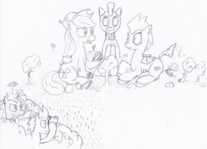 Rating: Safe Score: 0 Tags: black_and_white cutie_mark destruction e621 equid equine female feral group hair hasbro kllrdg looking_at_another machine macro male mammal monochrome my_little_pony mythological_creature mythological_equine mythology peeping pegasus quadruped robot simple_background size_difference tail wings User: bunchy7s