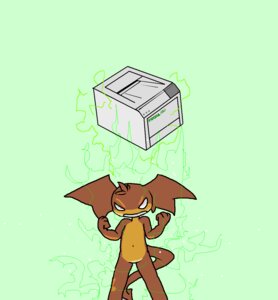 Rating: Safe Score: 0 Tags: anthro bandai_namco biped darkdoomer digimon digimon_(species) e621 floating head_wings hi_res kyocera male patachu patamon printer solo tail text translation_request unusual_wing_placement wings User: bunchy7s