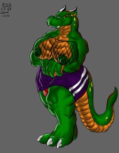 Rating: Questionable Score: 0 Tags: anthro bigshow breasts bulge clothing dragon e621 fishnet_clothing green_nipples gynomorph horn intersex mythological_creature mythological_scalie mythology nipples non-mammal_breasts non-mammal_nipples scalie slightly_chubby solo stretched_pants tail User: bunchy7s