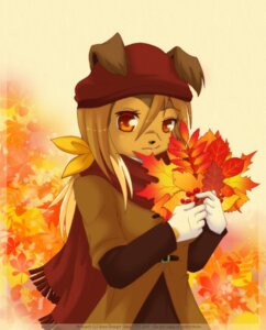 Rating: Safe Score: 0 Tags: 2011 anthro autumn canid canine clothed clothed_anthro clothed_female clothing digital_media_(artwork) e621 female female_anthro kama_(luna77) leaf luna777 mammal scarf solo User: bunchy7s