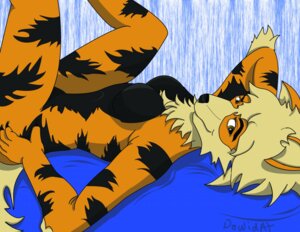 Rating: Questionable Score: 0 Tags: anthro anthrofied arcanine bed biped breasts canid canine claypaws e621 female furniture generation_1_pokemon looking_at_viewer lying mammal nintendo on_back on_bed pokemon pokemon_(species) pokemorph solo User: bunchy7s