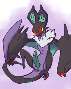 Rating: Explicit Score: 0 Tags: 4:5 anus claws dragon e621 erection european_mythology feral generation_6_pokemon genitals keishinkae male membrane_(anatomy) membranous_wings mythological_creature mythological_scalie mythology neck_tuft nintendo noivern nude penis pokemon pokemon_(species) purple_background purple_tongue scalie simple_background solo tail teal_anus teal_penis tongue tongue_out tuft western_dragon wing_claws wings wyvern yellow_eyes yellow_sclera User: bunchy7s