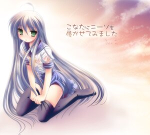 Rating: Explicit Score: 0 Tags: 1girls female kneeling_on_ground konata_izumi lucky_star namamo_nanase rule34 ryouou_school_uniform solo thighhighs tomoeda translation_request zettai_ryouiki User: bunchy7s