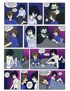 Rating: Explicit Score: 0 Tags: bumwolf comic death_note l_lawliet light_yagami male rule34 ryuk yaoi yaoinami User: bunchy7s Rating: Explicit Score: 0 Tags: bumwolf comic death_note l_lawliet light_yagami male rule34 ryuk yaoi yaoinami User: bunchy7s