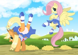 Rating: Safe Score: 0 Tags: applejack_(mlp) blonde_hair blue_eyes blush bottomwear cheerleader clothing cloud crystal duo e621 earth_pony equid equine feathered_wings feathers female feral fluttershy_(mlp) friendship_is_magic green_eyes hair hasbro hat headgear headwear horse mammal mol my_little_pony mythological_creature mythological_equine mythology outside panties pegasus pink_hair pom_poms pony skirt sky tail underwear wings yellow_body yellow_feathers User: bunchy7s