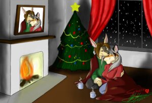Rating: Safe Score: 0 Tags: aardvark anthro artist_collaboration bedding blanket candy christmas christmas_tree christmas_tree_topper clothed clothing dessert detailed_background duo e621 felid female fire fireplace food fully_clothed holidays hug hugging_another inside k'sharra ksharra love male male/female mammal marshmallow night pantherine plant romantic romantic_ambiance romantic_couple snow snowing spike2k5 tiger tree wood User: bunchy7s