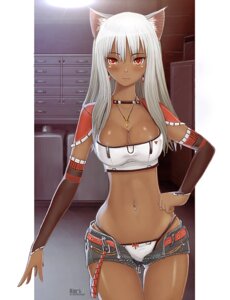 Rating: Questionable Score: 0 Tags: alternative_fashion animal_humanoid armwear belt big_breasts blush bottomwear bow_panties bow_underwear breasts cat_humanoid cleavage clothed clothing colored_edge_panties colored_edge_underwear dark_body dark_skin denim denim_bottomwear denim_clothing denim_shorts detached_sleeves detailed detailed_background e621 ear_piercing ear_ring felid felid_humanoid feline feline_humanoid female glistening glistening_body glistening_skin grey_hair hair hand_on_hip hotpants humanoid jewelry karanak lips long_hair mammal mammal_humanoid microshorts midriff minishorts navel navel_piercing necklace open_bottomwear open_clothing open_pants panties pants piercing red_eyes ring_piercing shorts skindentation small_waist smile solo thigh_gap toony unbuttoned underwear unzipped unzipped_shorts white_clothing white_hair white_panties white_underwear wide_hips zipper zipper_shorts User: bunchy7s