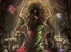 Rating: Safe Score: 0 Tags: 2011 bone bottle chair clothed clothing container damia_(magic:_the_gathering) e621 european_mythology female furniture glowing glowing_eyes gorgon greek_mythology hasbro humanoid magic:_the_gathering mythology official_art potion pseudo_hair red_eyes sitting skull solo steve_argyle tentacle_hair tentacles throne wizards_of_the_coast User: bunchy7s