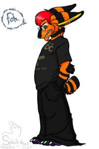 Rating: Safe Score: 0 Tags: 2007 2:3 anthro bent_arm biped clothed clothing e621 eyewear fully_clothed glasses hand_in_pocket kaku_q._spookaboo kakumatsurou legs_together male mammal pockets signature simple_background solo speech_bubble spookaboo_(species) standing straight_legs tail text unknown_species white_background User: bunchy7s Rating: Safe Score: 0 Tags: 2007 2:3 anthro bent_arm biped clothed clothing e621 eyewear fully_clothed glasses hand_in_pocket kaku_q._spookaboo kakumatsurou legs_together male mammal pockets signature simple_background solo speech_bubble spookaboo_(species) standing straight_legs tail text unknown_species white_background User: bunchy7s