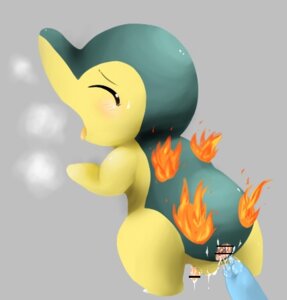 Rating: Explicit Score: 0 Tags: anus censored closed_eyes cyndaquil doneru feral fire gaping_anus grey_background male male_only no_humans pokemon pokemon_gsc rule34 tagme totodile User: bunchy7s