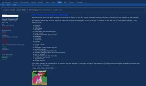 Rating: Safe Score: 0 Tags: aurali_(artist) drama e621 earth_pony english_text equid equine female feral friendship_is_magic fur grandfathered_content hasbro haters_gonna_hate horse humor mammal michael_jackson my_little_pony pink_body pink_fur pinkie_pie_(mlp) pony quadruped screencap solo text User: bunchy7s