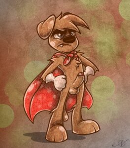 Rating: Explicit Score: 0 Tags: anthro balls brown_balls brown_body brown_fur canid canine canis cape clothing domestic_dog e621 ekuhvielle erection foreskin fur genitals humanoid_genitalia humanoid_penis low_res male mammal nude partially_retracted_foreskin penis solo User: bunchy7s