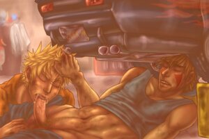 Rating: Explicit Score: 0 Tags: 2boys boner erection fellatio gay human inuzuka_kiba male male_only multiple_boys multiple_males muscles naruto naruto_(series) oral penis rule34 skully_(artist) straight_hair uncensored uzumaki_naruto whisker_markings yaoi User: bunchy7s