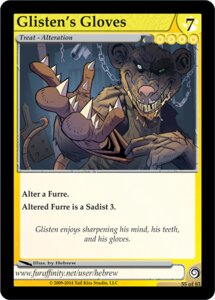 Rating: Questionable Score: 0 Tags: asexual_symbol bdsm card card_template clothing copyright_symbol domestic_ferret e621 english_text furoticon glisten's_gloves_(card) glisten_(furoticon) gloves handwear hebrew_(artist) male mammal murid murine mustelid musteline number rat rodent solo spikes symbol text trading_card trading_card_game trading_card_template true_musteline weasel User: bunchy7s Rating: Questionable Score: 0 Tags: asexual_symbol bdsm card card_template clothing copyright_symbol domestic_ferret e621 english_text furoticon glisten's_gloves_(card) glisten_(furoticon) gloves handwear hebrew_(artist) male mammal murid murine mustelid musteline number rat rodent solo spikes symbol text trading_card trading_card_game trading_card_template true_musteline weasel User: bunchy7s